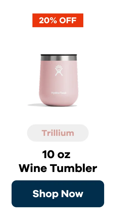 20% OFF Trillium 10 oz  Wine Tumbler. | Shop Now