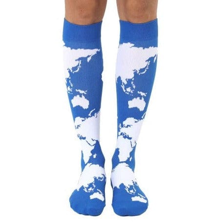 Image of Map Compression Socks