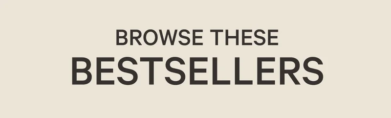 Browse These Bestsellers