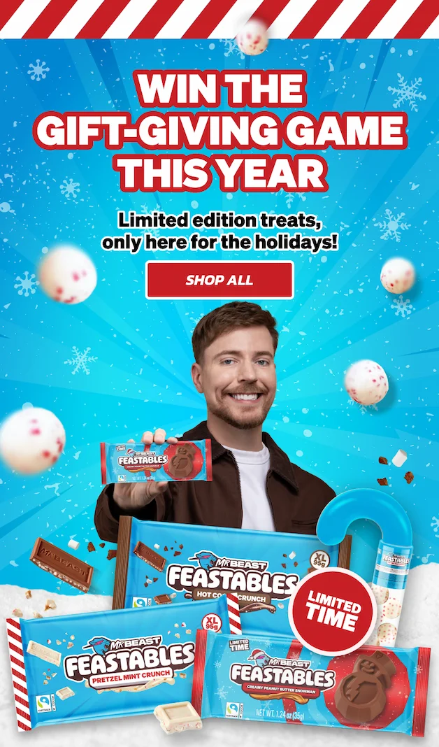 WIN THE GIFT-GIVING GAME THIS YEAR! Limited edition treats, only here for the holidays! Shop All!