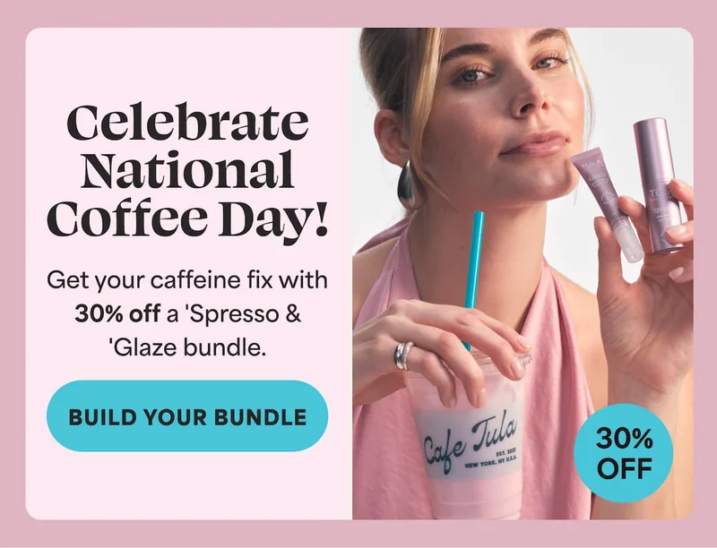 Celebrate National Coffee Day! Get your caffeine fix with  30% off a 'Spresso & ‘Glaze bundle. -- BUILD YOUR BUNDLE