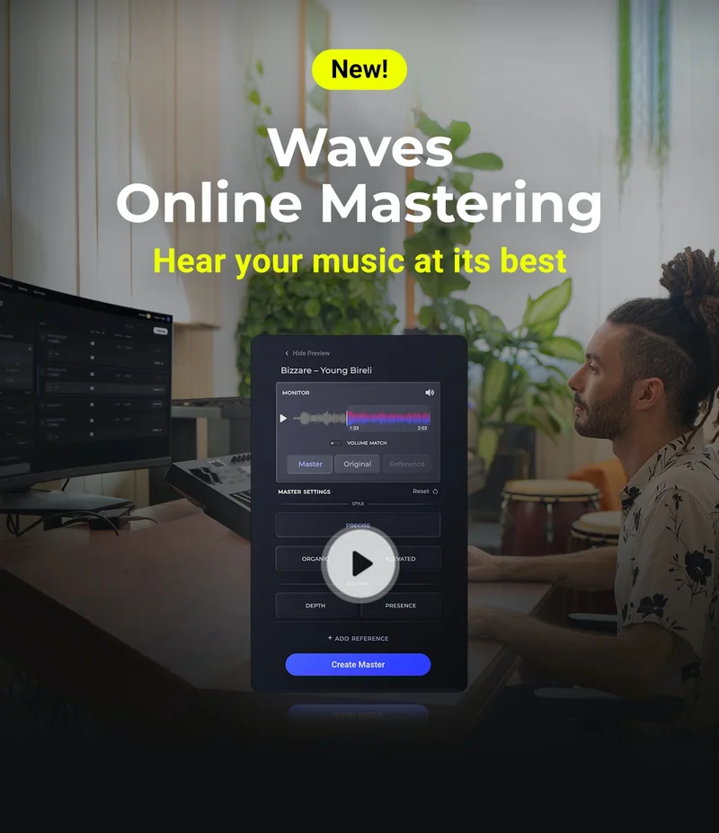 NEW! Waves Online Mastering