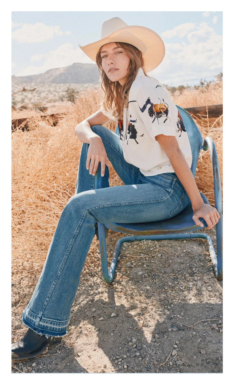 Lainey Wilson x Wrangler Camp Shirt
