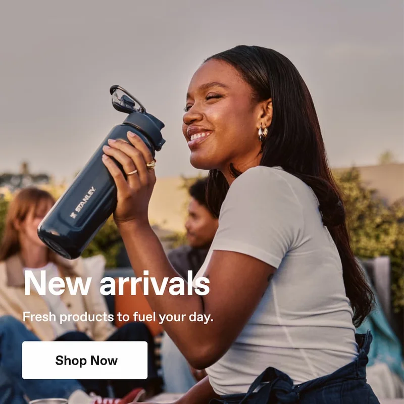 New Arrivals. Fresh products to fuel your day.