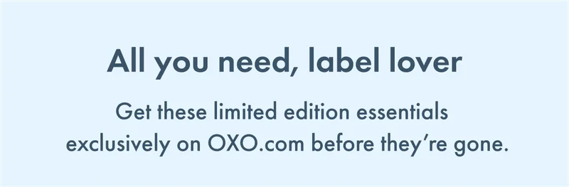 All you need, label lover.
