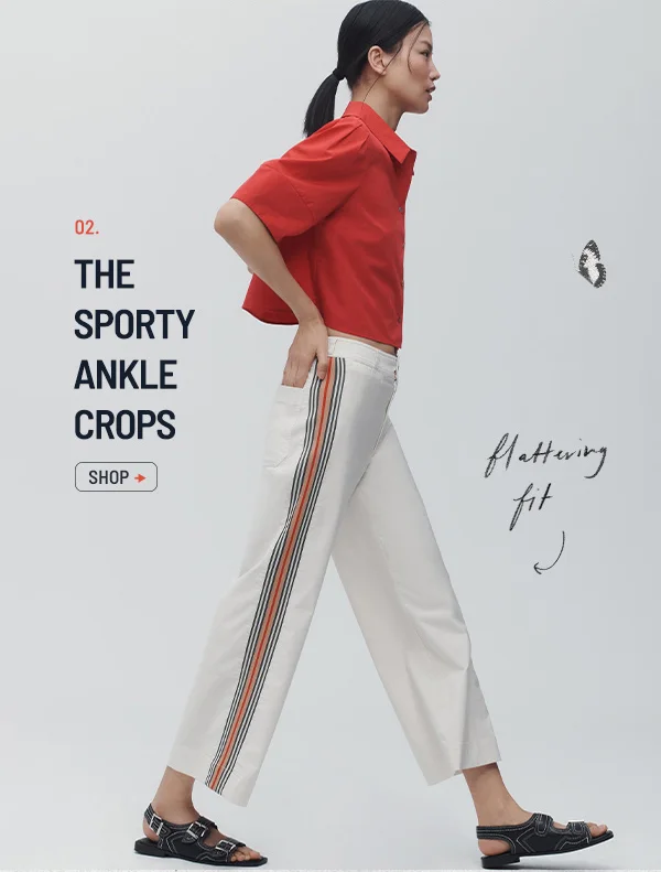 The Sporty Ankle Crops Shop