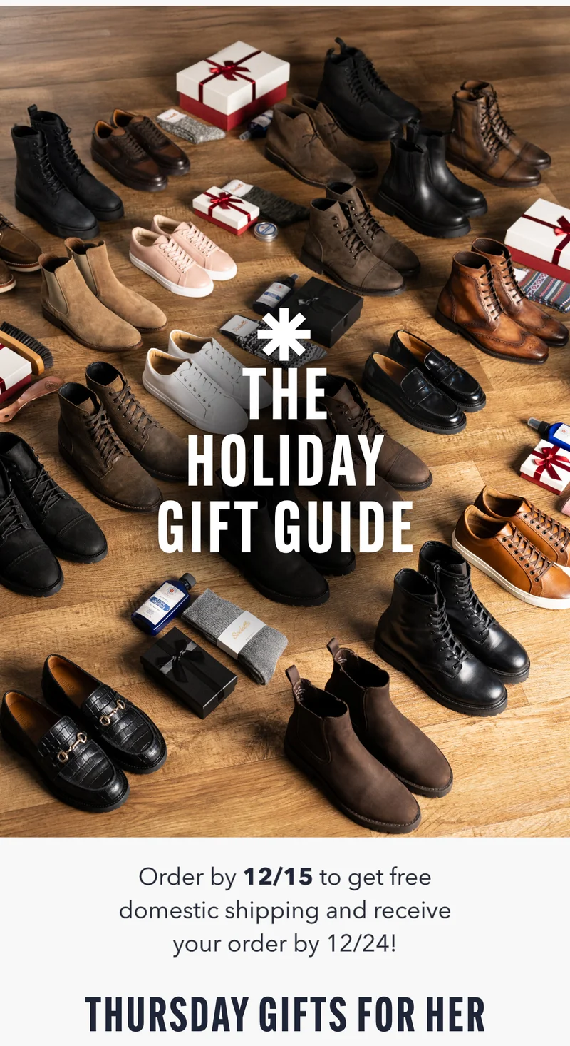 Women's Holiday Gift Guide