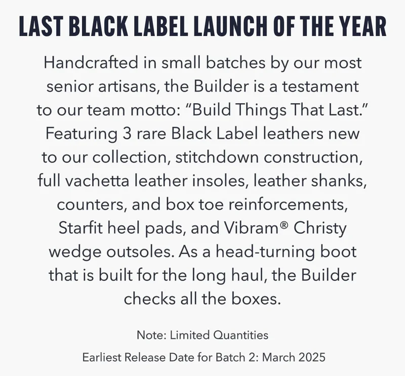 Last Black Label Launch Of The Year