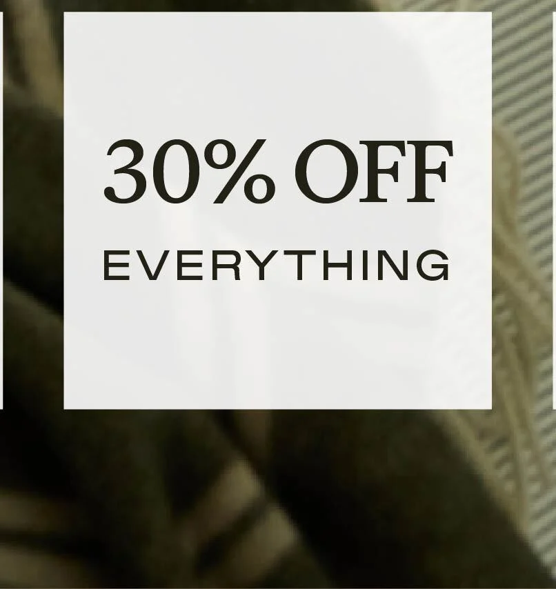 30% Off Sitewide - Shop Now