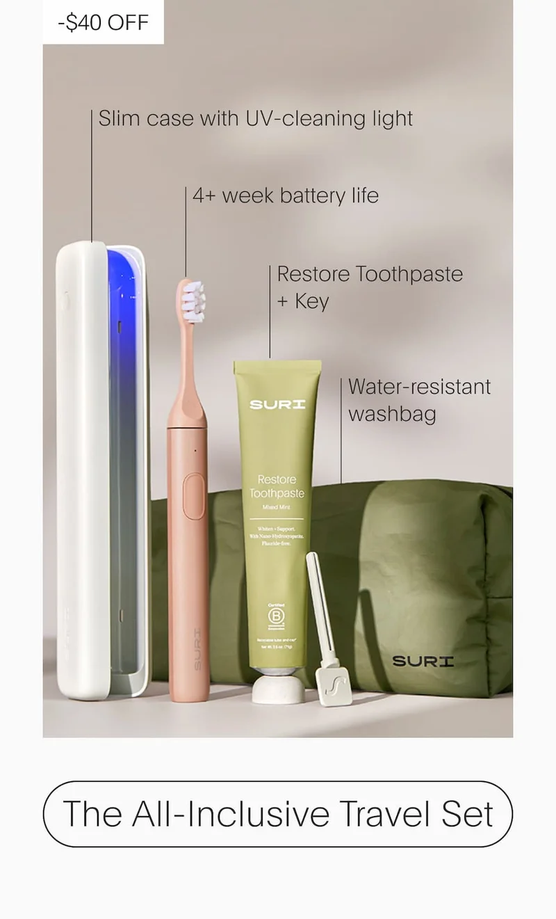 -$40 off - the all-inclusive travel set