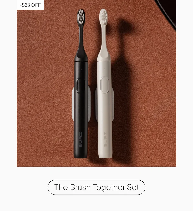 -$63 off - the brush together set