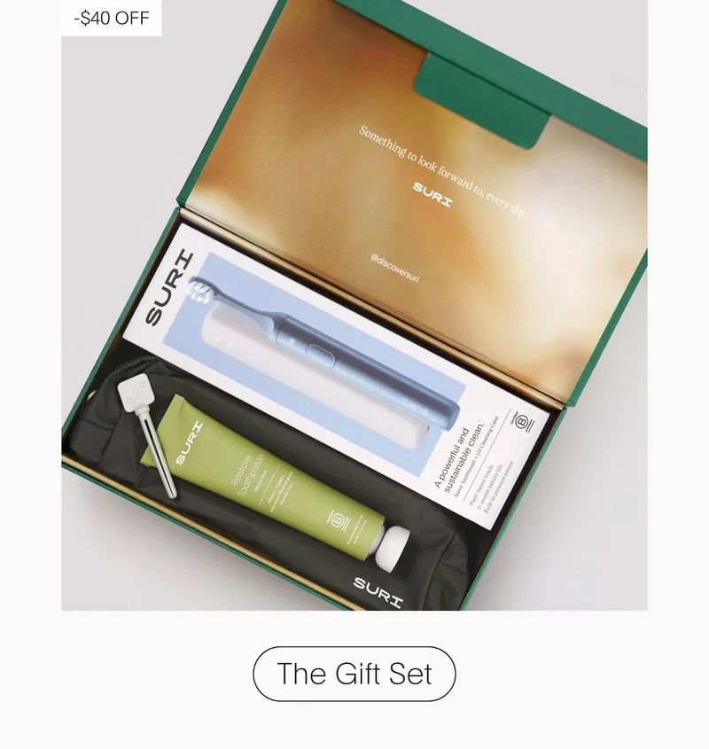 -$40 off - the gift set