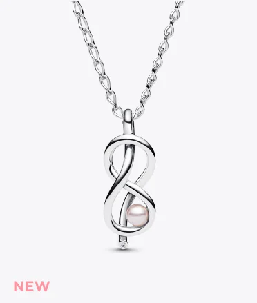Infinity Knot Collier Necklace