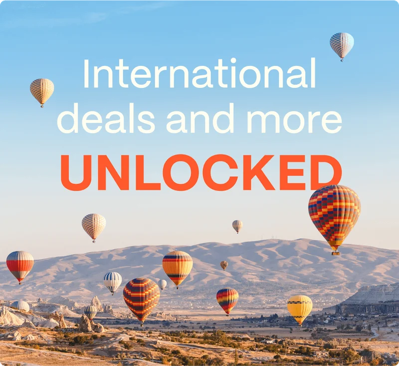 International deals and more UNLOCKED