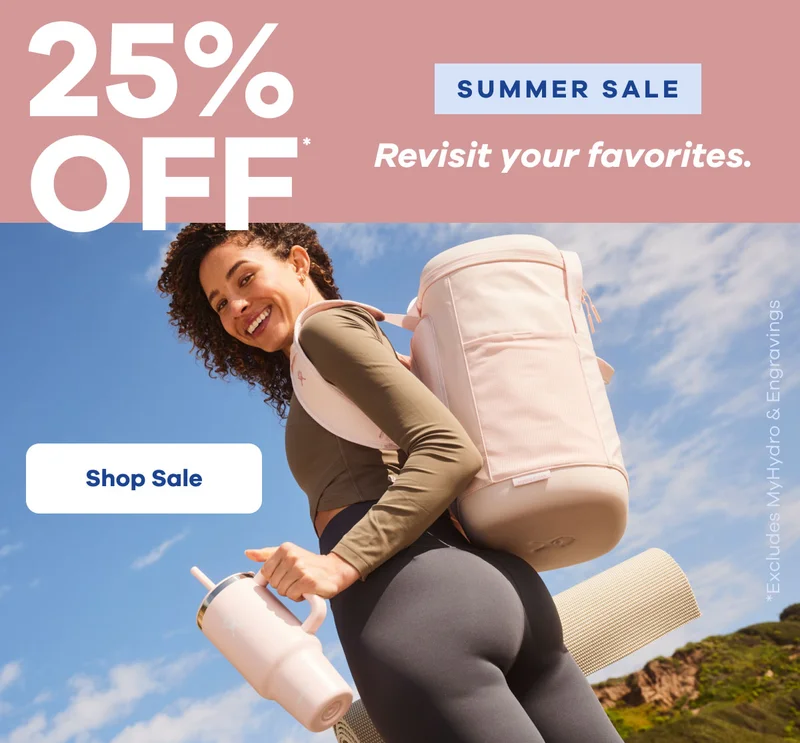 Revisit your favorites. Shop 25% off Summer Sale
