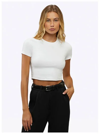 Tomboy Tee Cropped