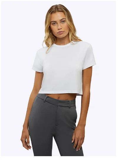 Almost Friday Tee Cropped