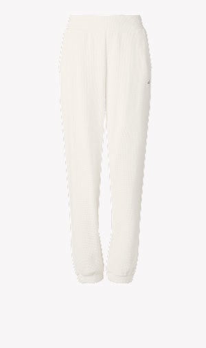 ivory waffle weekend bottom