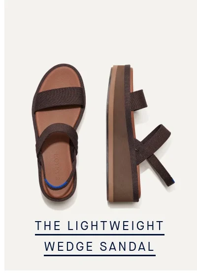 THE LIGHTWEIGHT WEDGE SANDAL