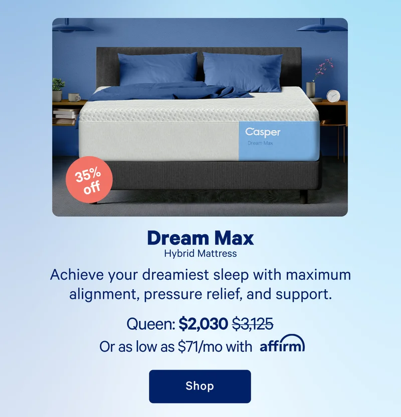 Dream Max Hybrid Mattress >> Shop now >>