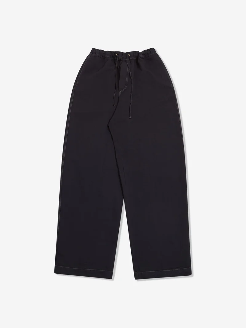 Image of Studio Nicholson Sonny Drawstring Pant - Black Grape