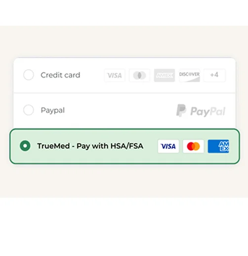 Choose Truemed&nbsp;at checkout