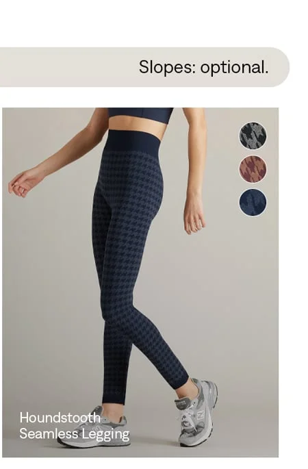 Houndstooth Seamless Legging