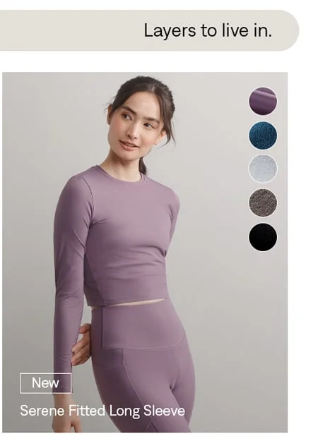 Serene Fitted Long Sleeve