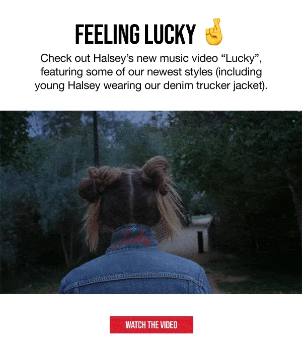 Check Out Lucky Brand in Halseys Music Video
