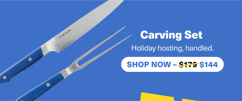 Carving Set. Holilday hosting, handled