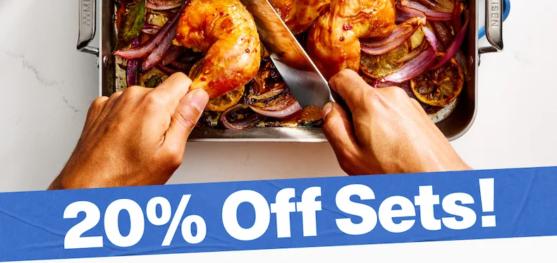 Enjoy 20% off all sets!