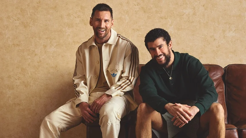 Bad Bunny and Lionel Messi