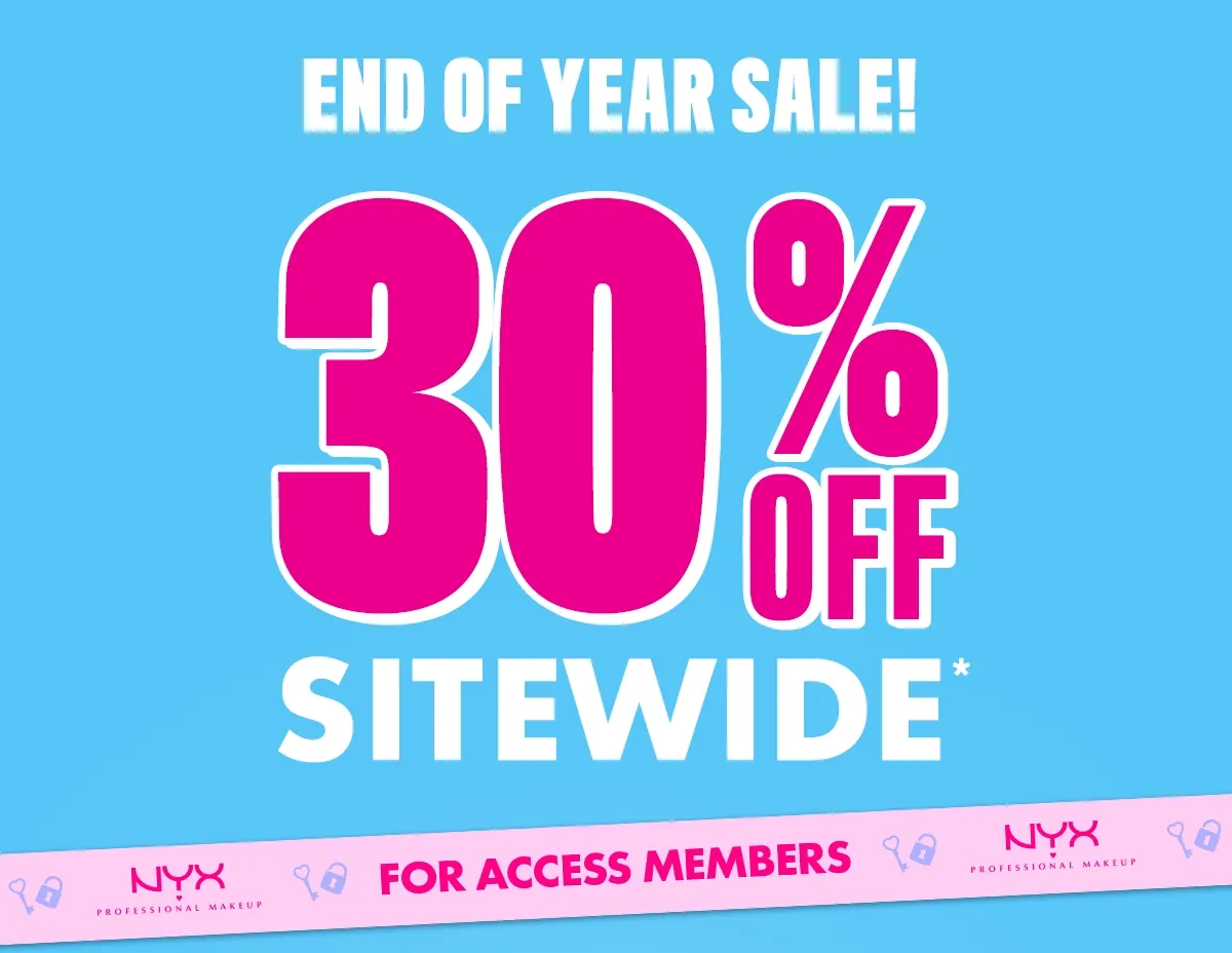 30% OFF SITEWIDE*