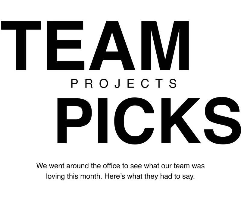 Team Projects Picks