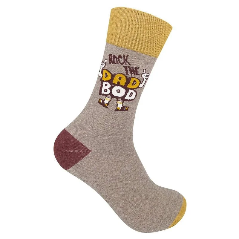 Image of Rock The Dad Bod Men's Crew Sock