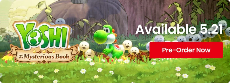 Yoshi and the Mysterious Book | Available 5.21 | Pre-Order Now
