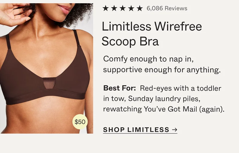 Limitless Wirefree Scoop Bra