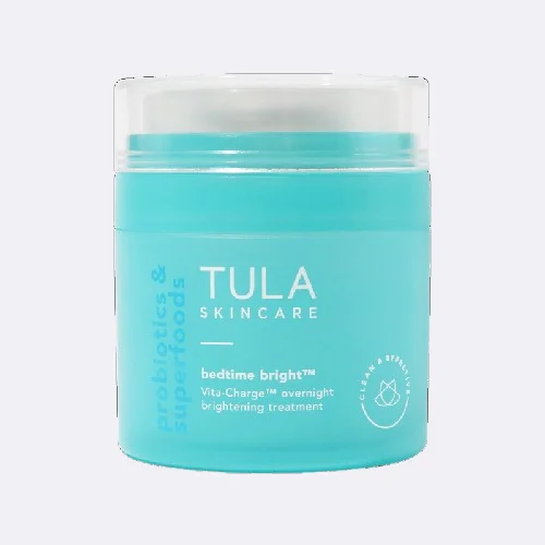 TULA Skincare bedtime bright Vita-Charge overnight brightening treatment