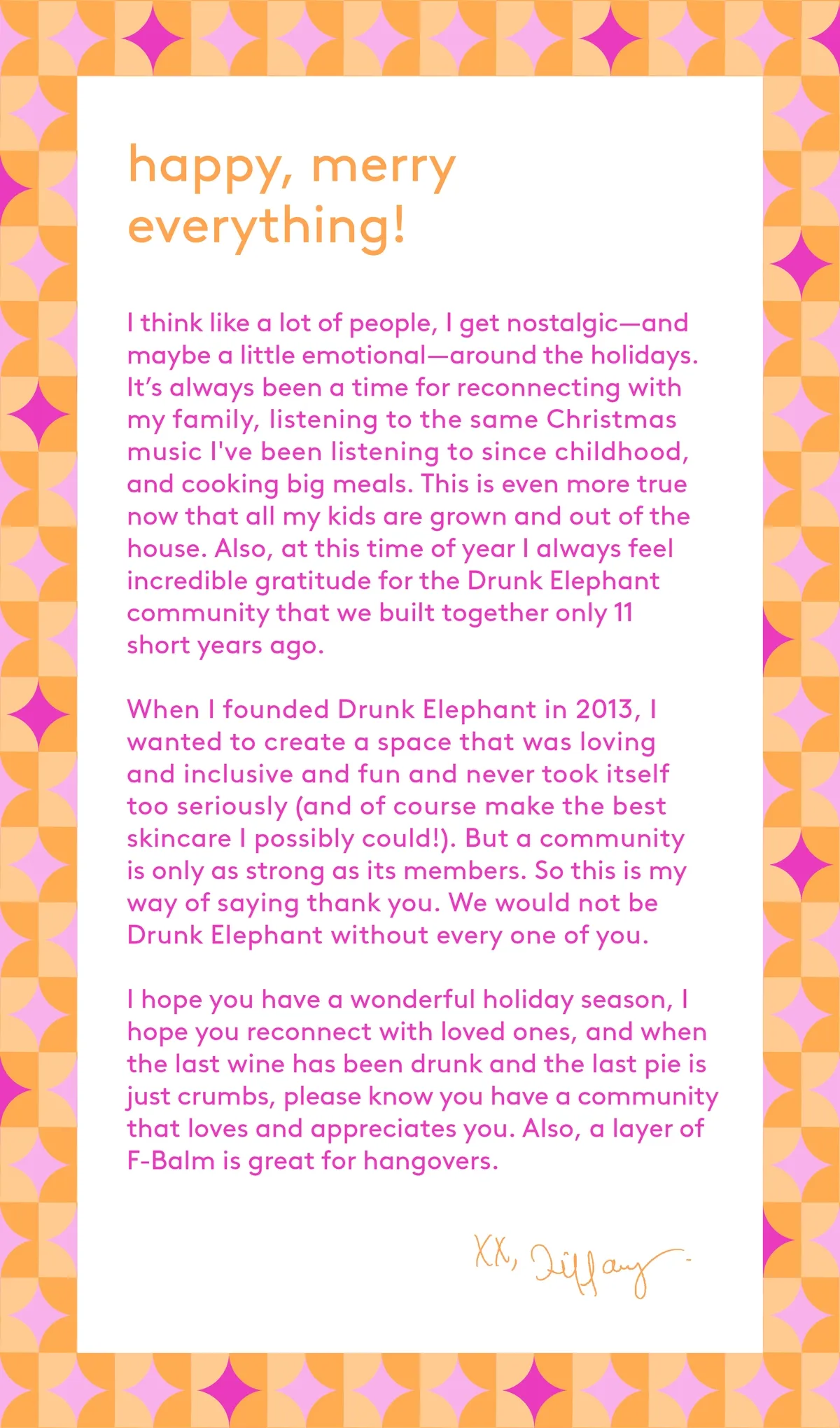 Tiffany Love Note