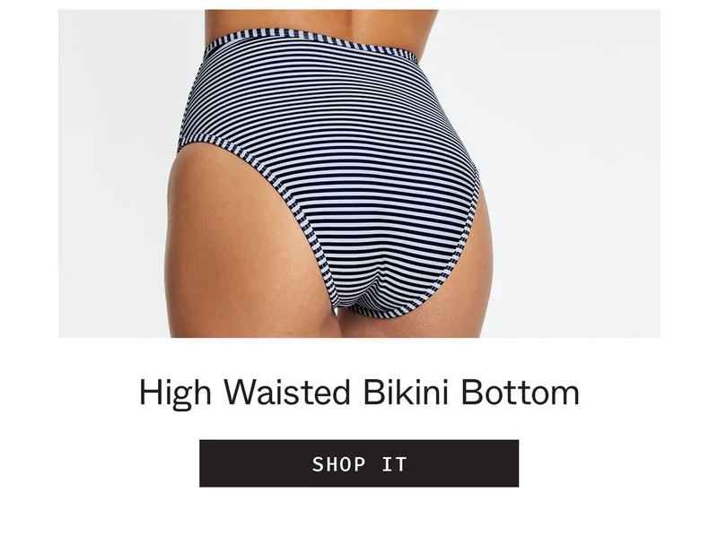 High Waisted Bikini Bottom