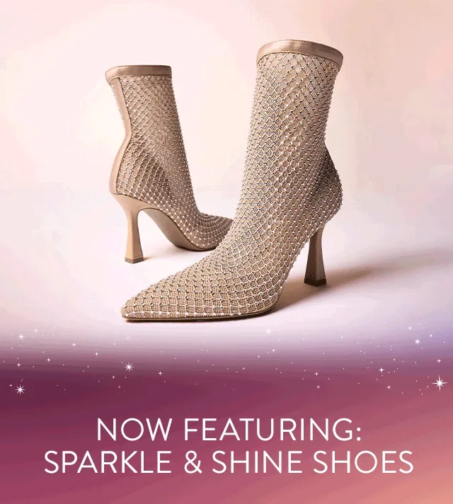 Embellished shoes.