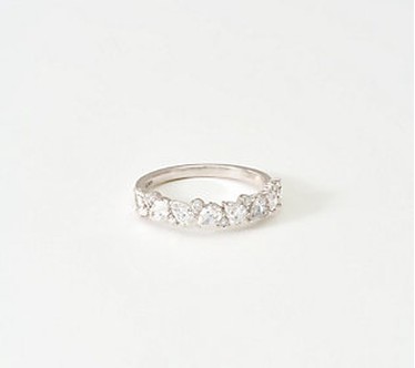 Fire Light Lab Grown Diamonds 1.00 cttw Mixed Cut Ring  14k G