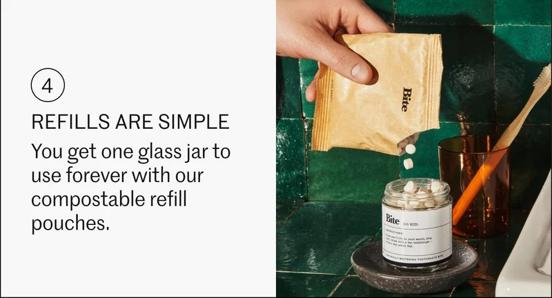 Refills are simple