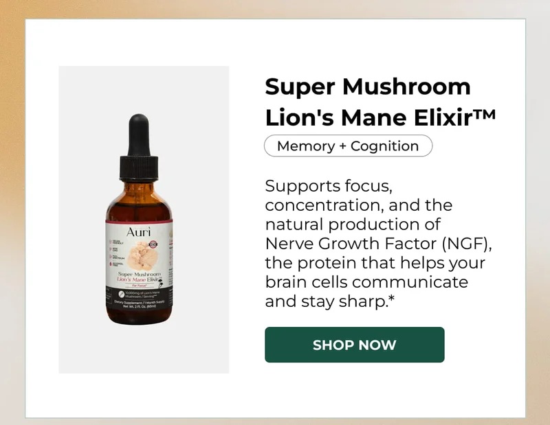 Super Mushroom Lion's Mane Elixir