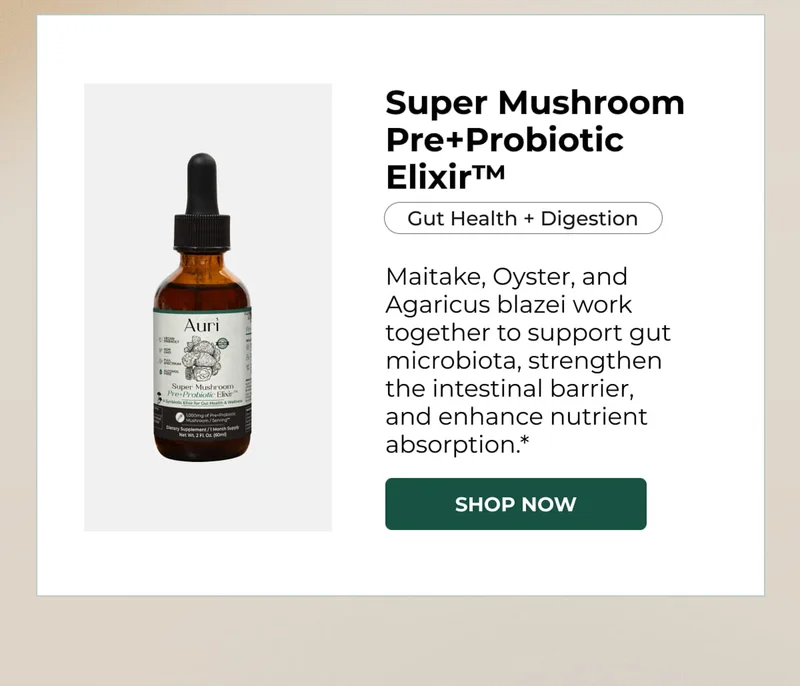 Super Mushroom Pre+Probiotic Elixir