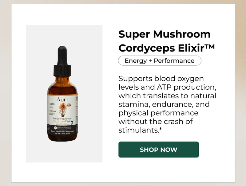 Super Mushroom Cordyceps Elixir