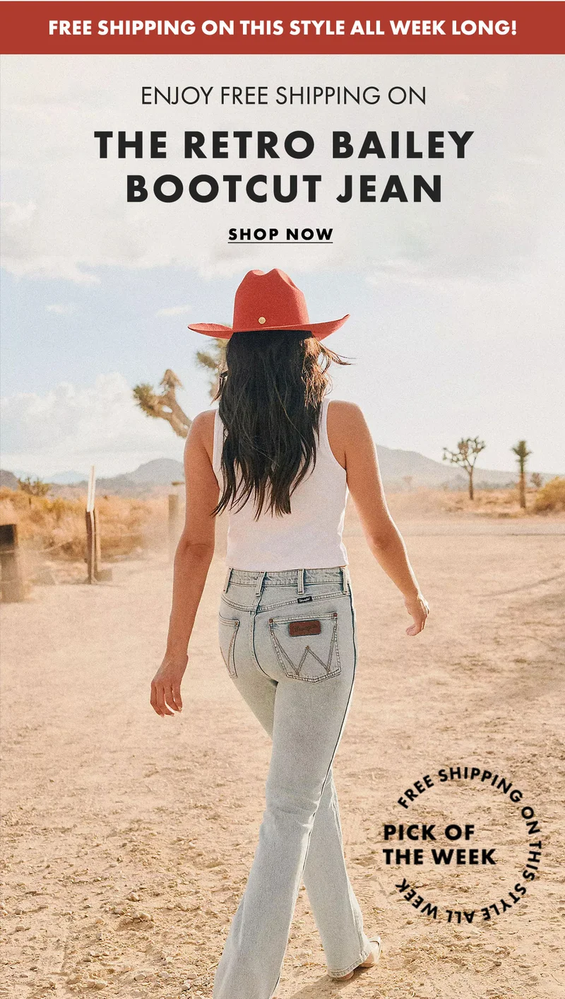 Enjoy free shipping on The Retro Bailey Bootcut Jean Shop Now