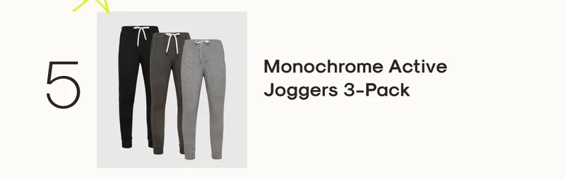 monochrome active joggers