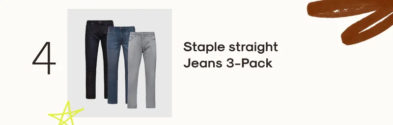 Staple Straight Fit Jeans