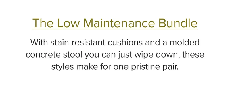 The Low Maintenance Bundle. On Sale Now.